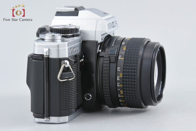 [Used] MINOLTA X-700 Silver + New MD 50mm f/1.4