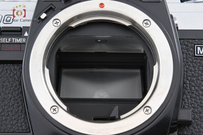 [Used] MINOLTA X-700 Silver + New MD 50mm f/1.4