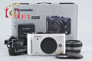 Used: Panasonic DMC-GF1 Lens Kit Shell White - Low Shutter Count, Original Box Included