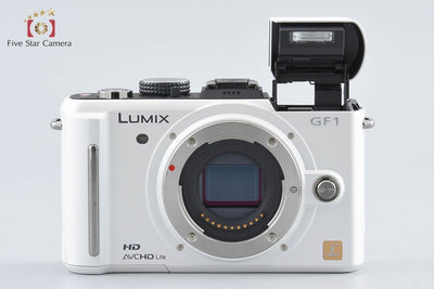 Used: Panasonic DMC-GF1 Lens Kit Shell White - Low Shutter Count, Original Box Included