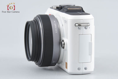 Used: Panasonic DMC-GF1 Lens Kit Shell White - Low Shutter Count, Original Box Included