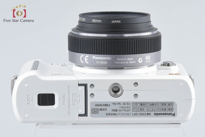 Used: Panasonic DMC-GF1 Lens Kit Shell White - Low Shutter Count, Original Box Included