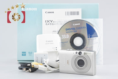 [Used] Canon IXY Digital 25 IS Silver Compact Digital Camera with Original Box