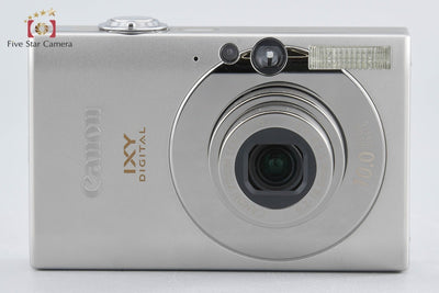 [Used] Canon IXY Digital 25 IS Silver Compact Digital Camera with Original Box
