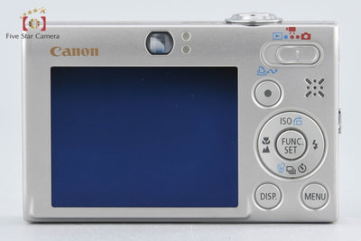 [Used] Canon IXY Digital 25 IS Silver Compact Digital Camera with Original Box