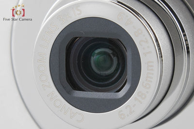 [Used] Canon IXY Digital 25 IS Silver Compact Digital Camera with Original Box