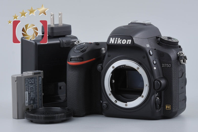 【中古】Nikon ニコン D750 デジタル一眼レフカメラ シャッター回数僅少