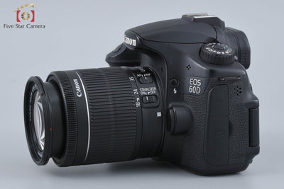 【中古】Canon キヤノン EOS 60D + EF-S 18-55mm f/3.5-5.6 IS STM