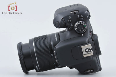 [Used] Canon EOS Kiss X5 EF-S 18-55 IS II Lens Kit with Original Box