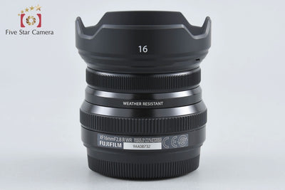 [Used] FUJIFILM Fujinon XF 16mm f/2.8 R WR ASPHERICAL with original box