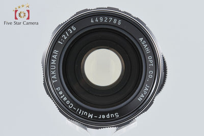 【Used】PENTAX Pentax SMC TAKUMAR 35mm f/2 M42 mount Overhauled in March 2026