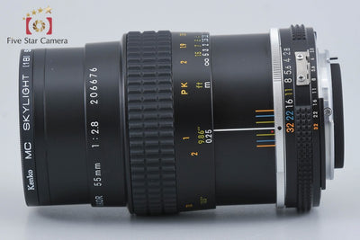 [Used] Nikon Ai-S MICRO NIKKOR 55mm f/2.8