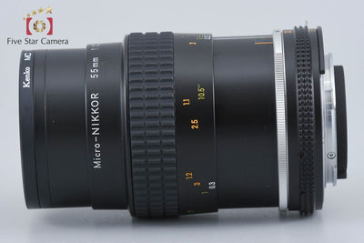 [Used] Nikon Ai-S MICRO NIKKOR 55mm f/2.8