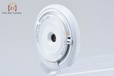 [Used] Olympus 15mm f/8 Body Cap Lens BCL-1580 White