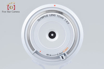 [Used] Olympus 15mm f/8 Body Cap Lens BCL-1580 White