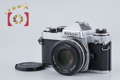 【中古】Nikon ニコン FE シルバー + Ai-S NIKKOR 50mm f/1.8