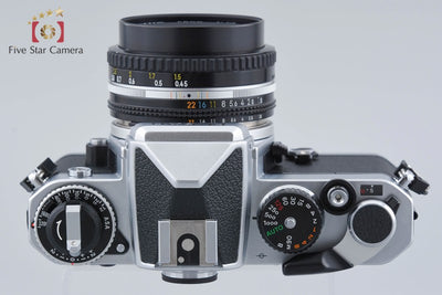 【中古】Nikon ニコン FE シルバー + Ai-S NIKKOR 50mm f/1.8