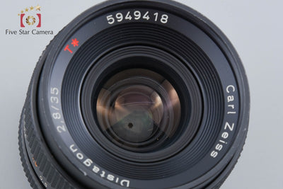 [Used] CONTAX Carl Zeiss Distagon 35mm f/2.8 T* AEJ