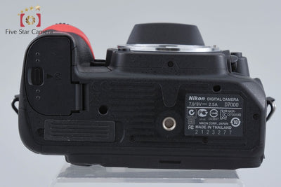 [Used] Nikon D7000 Digital SLR Camera, Low Shutter Count