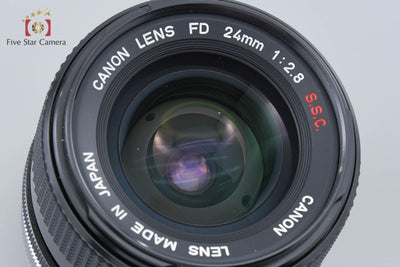 [Used] Canon FD 24mm f/2.8 S.S.C.