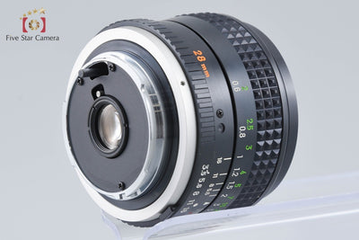【中古】MINOLTA ミノルタ MC W.ROKKOR-SG 28mm f/3.5