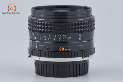 【中古】MINOLTA ミノルタ MC W.ROKKOR-SG 28mm f/3.5
