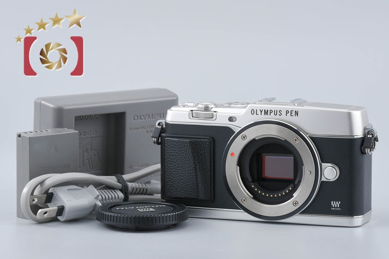 【Used】OLYMPUS PEN E-P5 Silver Mirrorless Single-Lens Camera, Low Shutter Count
