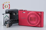 [Used] Sony Cyber-shot DSC-WX300 Red Compact Digital Camera Multi-language Support
