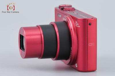 [Used] Sony Cyber-shot DSC-WX300 Red Compact Digital Camera Multi-language Support