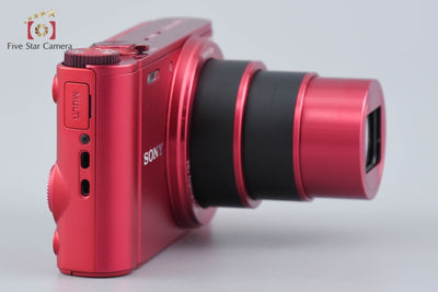 [Used] Sony Cyber-shot DSC-WX300 Red Compact Digital Camera Multi-language Support
