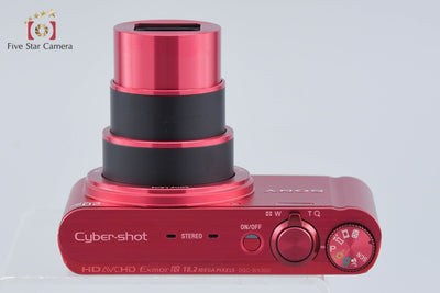 [Used] Sony Cyber-shot DSC-WX300 Red Compact Digital Camera Multi-language Support