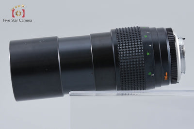 [Used] MINOLTA MC TELE ROKKOR-QF 200mm f/3.5