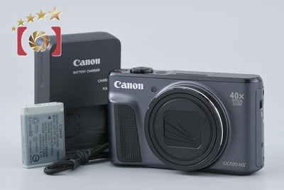 [Used] Canon PowerShot SX720 HS Black Compact Digital Camera