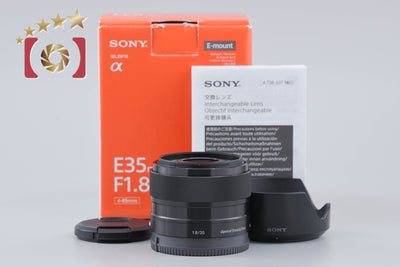 [Used] SONY E 35mm f/1.8 OSS SEL35F18 with Original Box