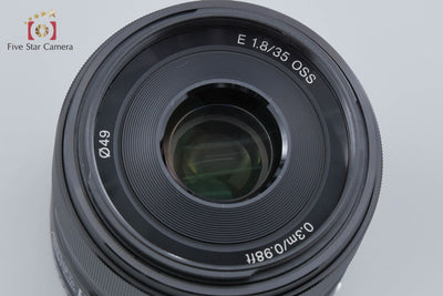 [Used] SONY E 35mm f/1.8 OSS SEL35F18 with Original Box