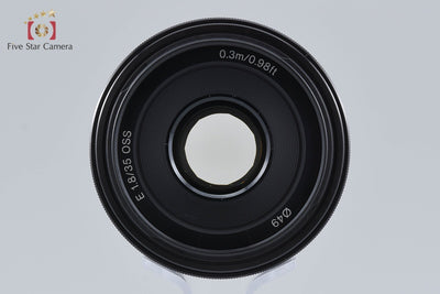 [Used] SONY E 35mm f/1.8 OSS SEL35F18 with Original Box