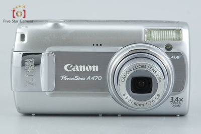 【中古】Canon キヤノン PowerShot A470 コンパクトデジタルカメラ