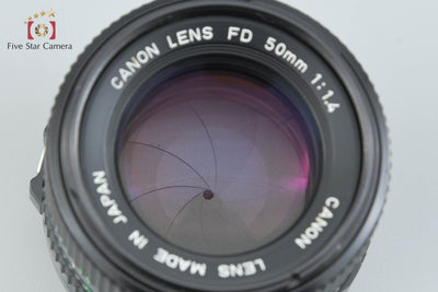 [Used] Canon New FD 50mm f/1.4