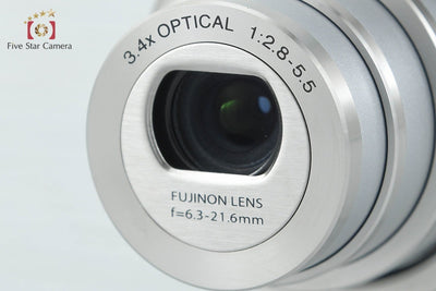 【中古】FUJIFILM 富士フイルム FinePix V10 シルバー コンパクトデジタルカメラ