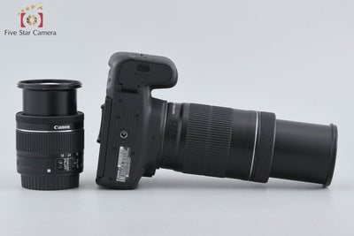 [Used] Canon EOS Kiss X9i Double Zoom Kit - Low Shutter Count, Original Box Included