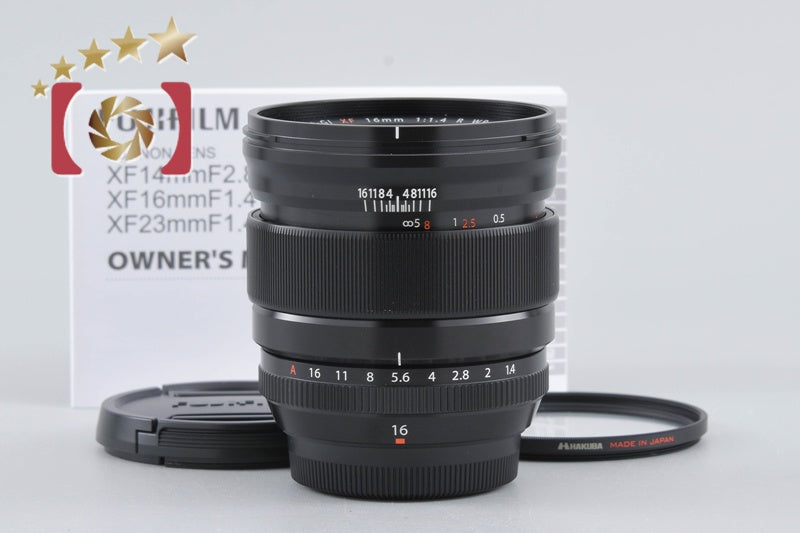[Used] Fujifilm XF 16mm f/1.4 R WR