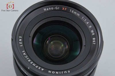 [Used] Fujifilm XF 16mm f/1.4 R WR