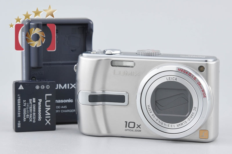 [Used] Panasonic LUMIX DMC-TZ3 Silver Compact Digital Camera