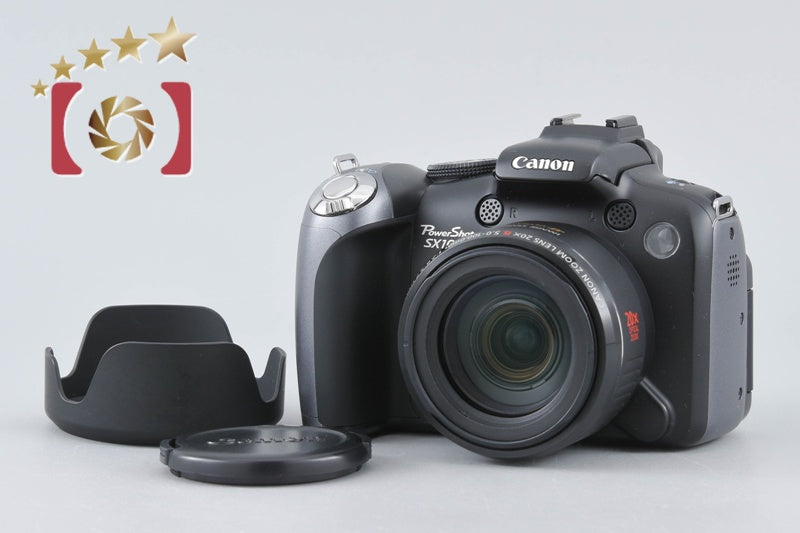【中古】Canon キヤノン PowerShot SX10 IS ブラック コンパクトデジタルカメラ