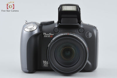 [Used] Canon PowerShot SX10 IS Black Compact Digital Camera