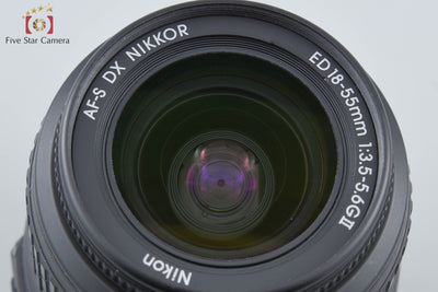 [Used] Nikon AF-S DX NIKKOR 18-55mm f/3.5-5.6 G II ED