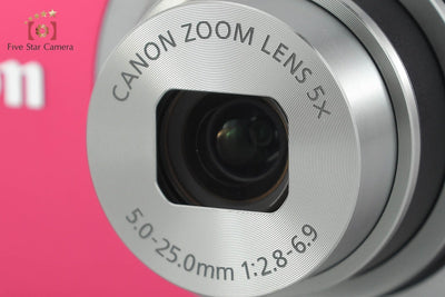 [Used] Canon PowerShot A2300 Red Compact Digital Camera