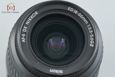 [Used] Nikon AF-S DX NIKKOR 18-55mm f/3.5-5.6 G II ED