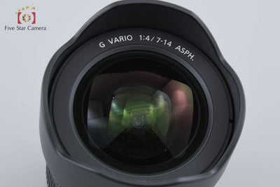 Used: Panasonic LUMIX G VARIO 7-14mm f/4 ASPH. H-F007014
