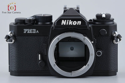 【中古】Nikon ニコン FM3A ブラック フィルム一眼レフカメラ